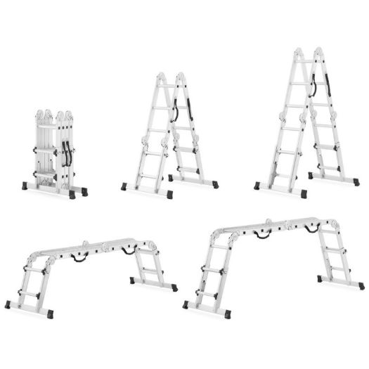 Teleskopske zglobne ljestve 4x3 s platformom