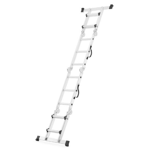 Teleskopske zglobne ljestve 4x3 s platformom