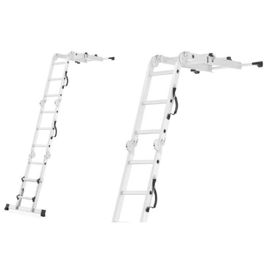 Teleskopske zglobne ljestve 4x3 s platformom