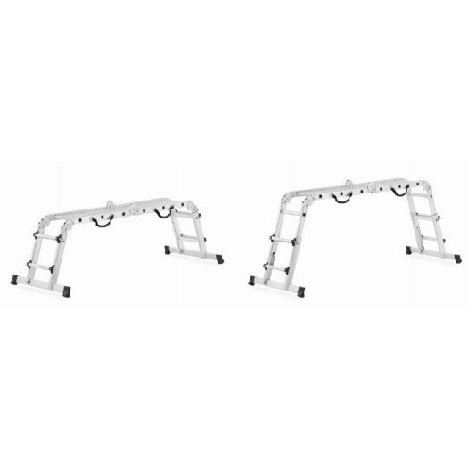 Teleskopske zglobne ljestve 4x3 s platformom