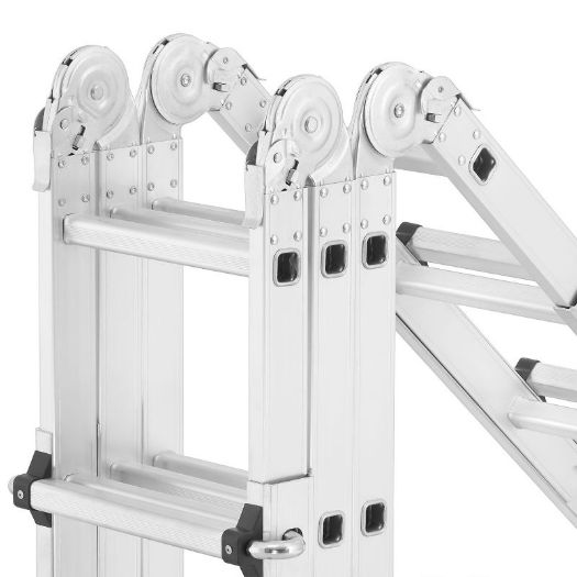 Teleskopske zglobne ljestve 4x3 s platformom