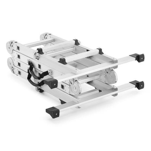 Teleskopske zglobne ljestve 4x3 s platformom