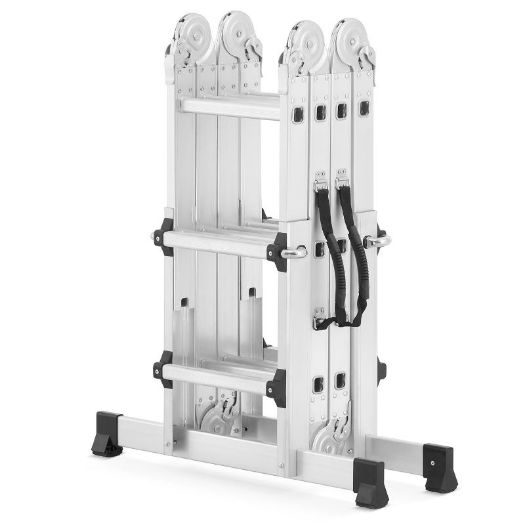 Teleskopske zglobne ljestve 4x3 s platformom