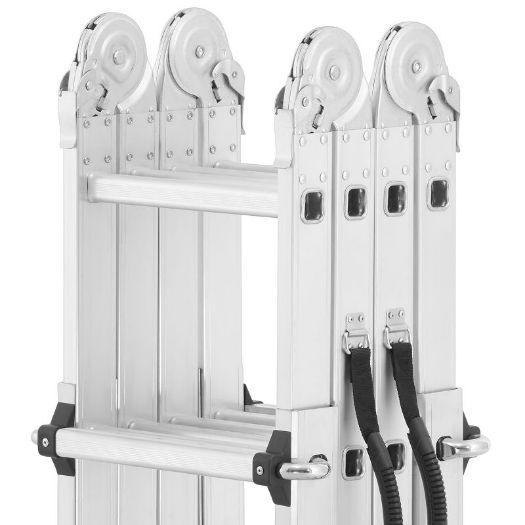 Teleskopske zglobne ljestve 4x3 s platformom