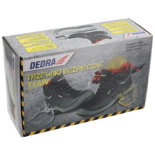Zaštitne cipele T1AW, koža, veličina 43, kategorija S3 SRC