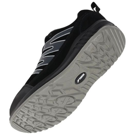 Zaštitne cipele P6V, brušena koža, veličina 45, kategorija S1 (kompozitna kapa)