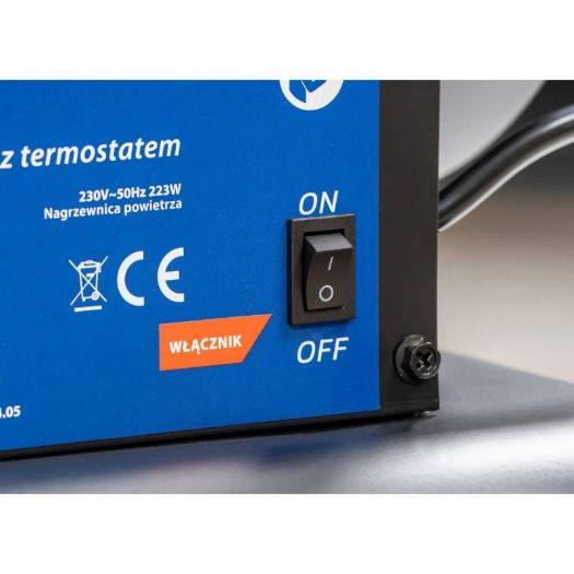 Uljni grijač zraka 51 kW sa termostatom