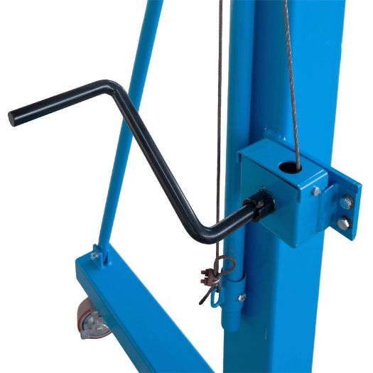 Teleskopska portalna dizalica s kolicima i lančanom vitlicom, 1t