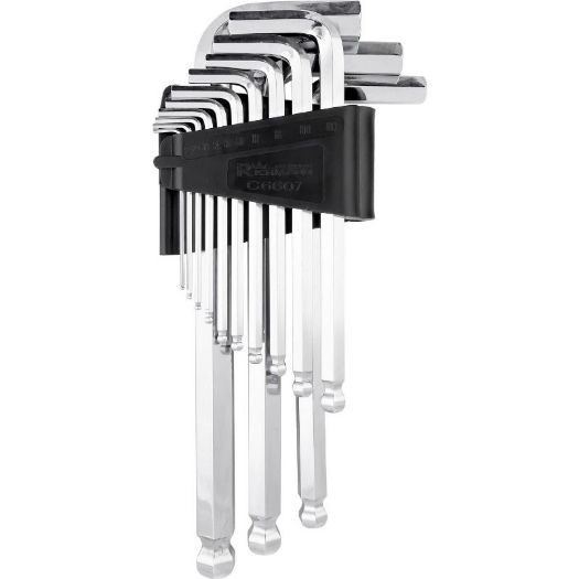 Set imbus ključeva sa kuglicom 2-19mm, 13 komada