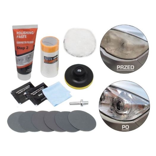 14-dijelni komplet za obnovu prednjih svjetala/farova
