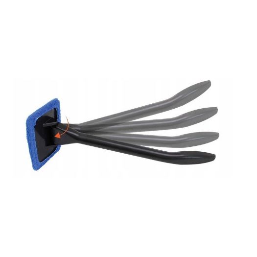 Četka za čišćenje prozora s 1 krpom od mikrofibara