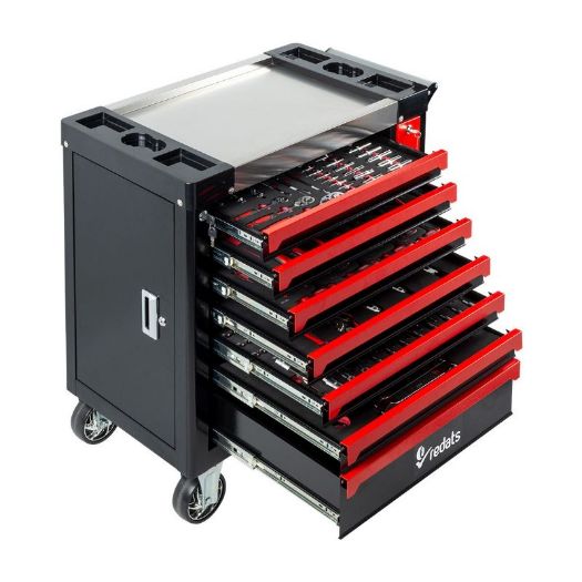 Kolica s 258 komada alata