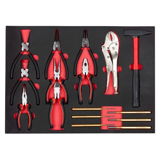 Kolica s 258 komada alata