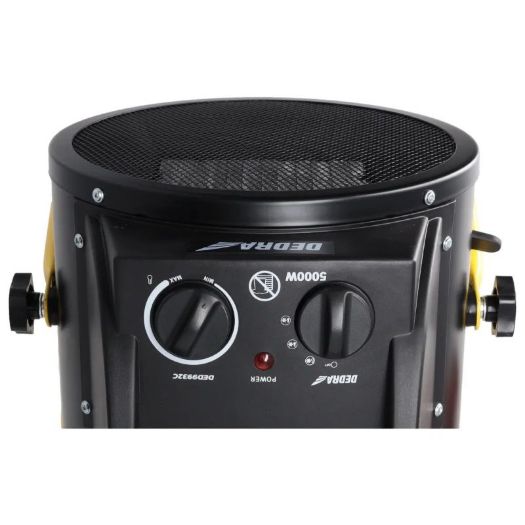 Električna grijalica 5000W, okrugla