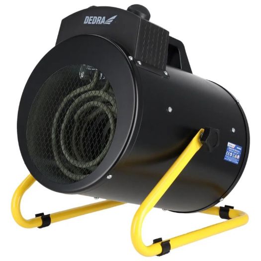 Električna grijalica 5000W, okrugla