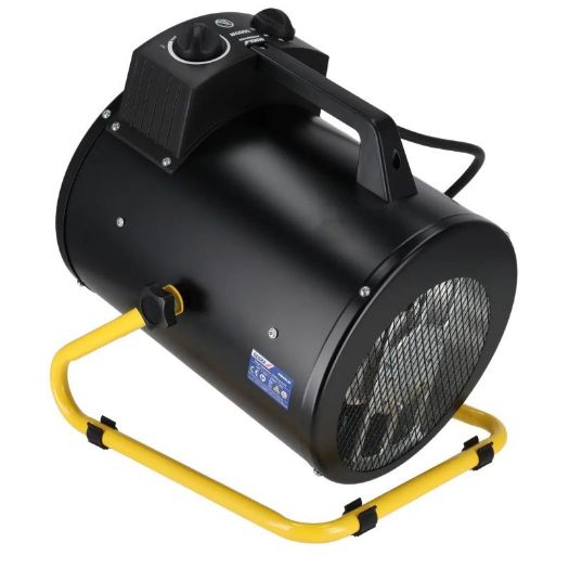 Električna grijalica 5000W, okrugla