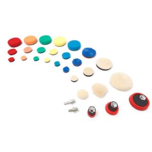 Set za poliranje, 6 mm, 29 dijelni 