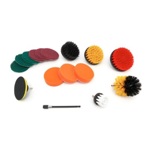 16-dijelni set za čišćenje/poliranje i brušenje bušilice