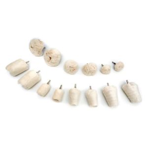 Set nastavaka  za poliranje s prihvatom 6 mm, 14 dijelni 