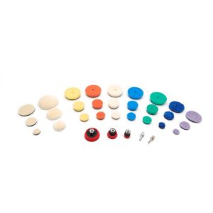 Set za poliranje, 32-dijenli, M14, 6 mm