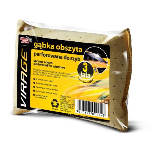 Perforirana spžva za staklo