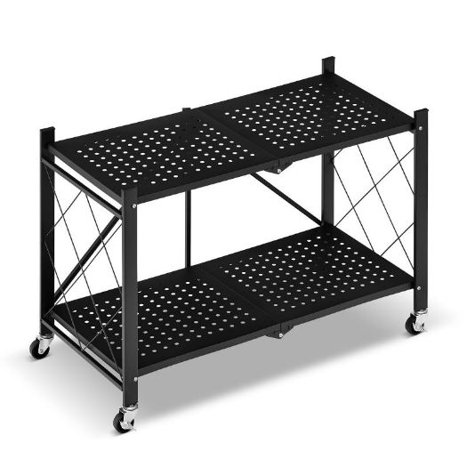 Sklopiva transportna kolica s dvije police