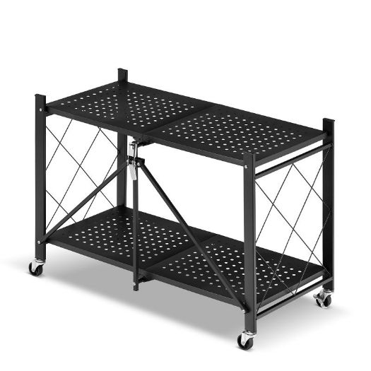 Sklopiva transportna kolica s dvije police