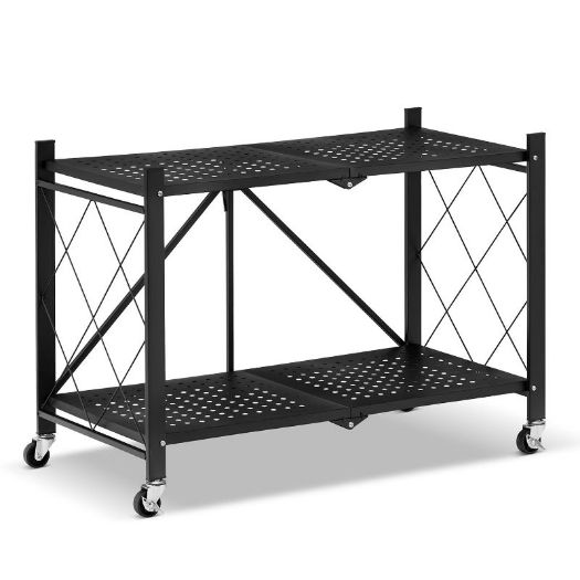 Sklopiva transportna kolica s dvije police