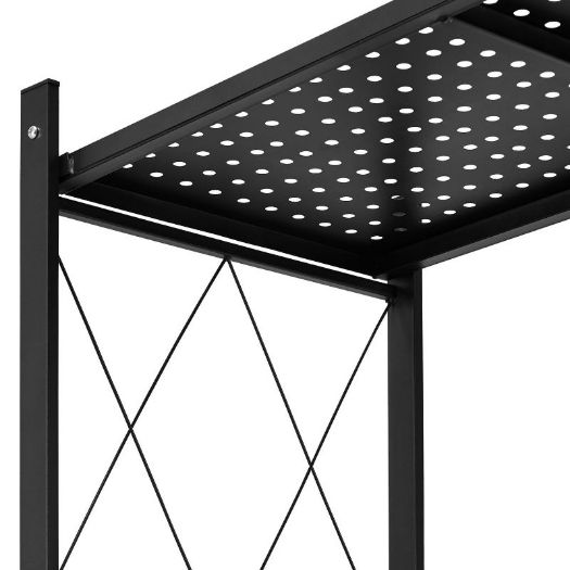 Sklopiva transportna kolica s dvije police