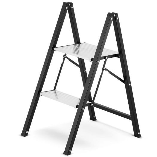Aluminijske sklopive ljestve, 2 stepenice