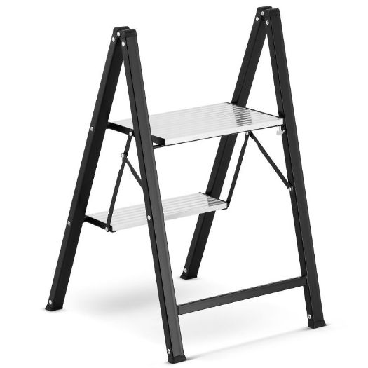 Aluminijske sklopive ljestve, 2 stepenice