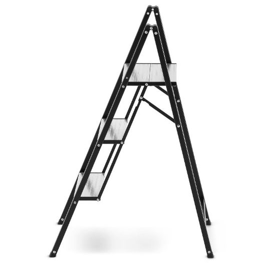 Aluminijske sklopive ljestve, 3 stepenice