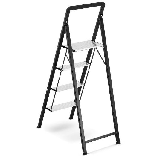 Aluminijske sklopive ljestve, 4 stepenice