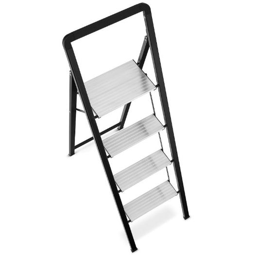 Aluminijske sklopive ljestve, 4 stepenice