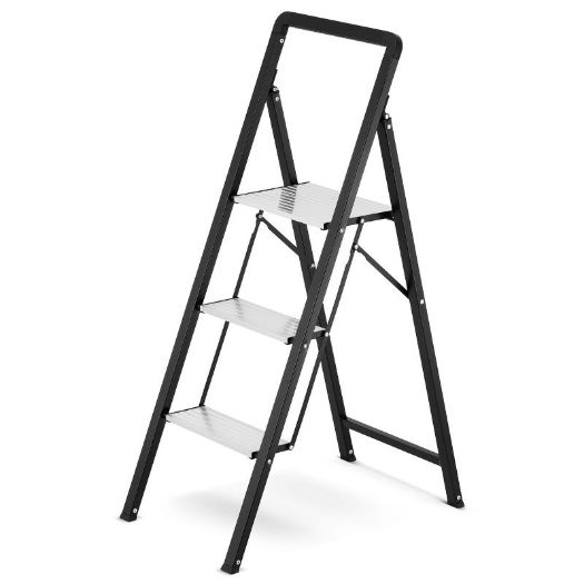 Aluminijske sklopive ljestve, 3 stepenice