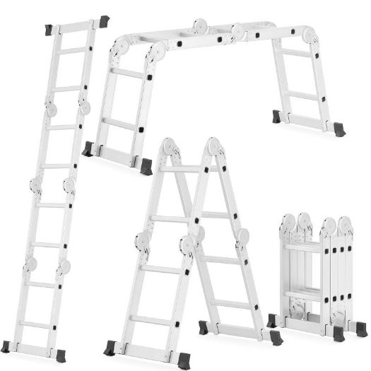 Teleskopske zglobne ljestve 4x2