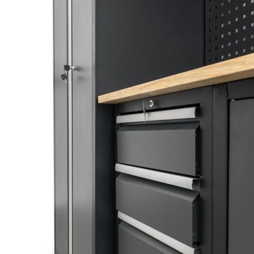 Modularni sustav ormarić za radionice, 8-dijelni set