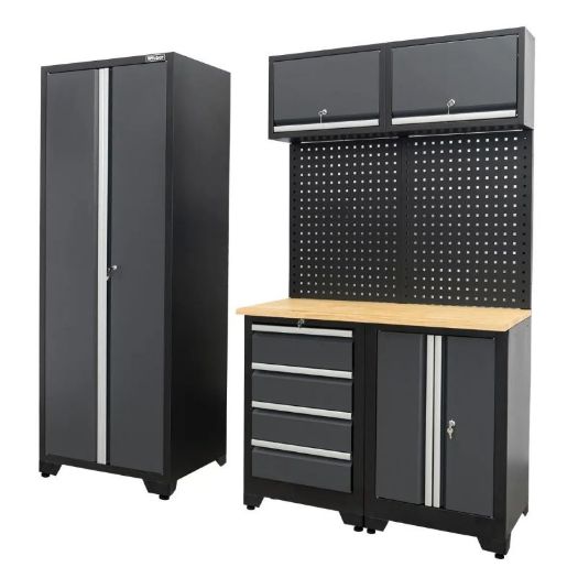 Modularni sustav ormarić za radionice, 8-dijelni set