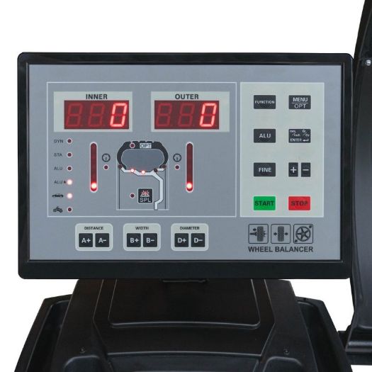 Montirka automobilskih guma 1228 Monster i stroj za balansiranje kotača Precision-XL 3D