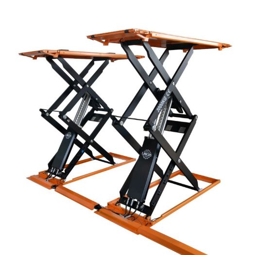 Škarasta dizalica 3tone, podesive rampe, 230V