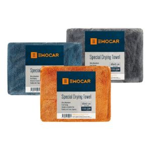 Ewocar Drying Towel NARANČASTI Twisted Loop 1200GSM 40x60cm