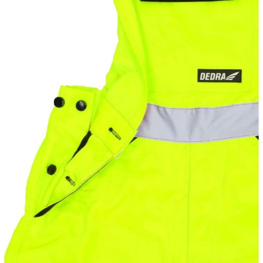 Reflektirajuće radne treger hlače veličina L, žuta boja