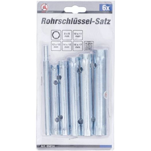 Set cjevastih ključeva 8 × 9 – 16 × 17 mm