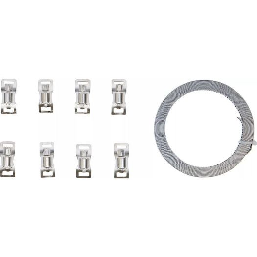 Set od 8 stezaljki crijeva s beskonačnim remenom |  3 m