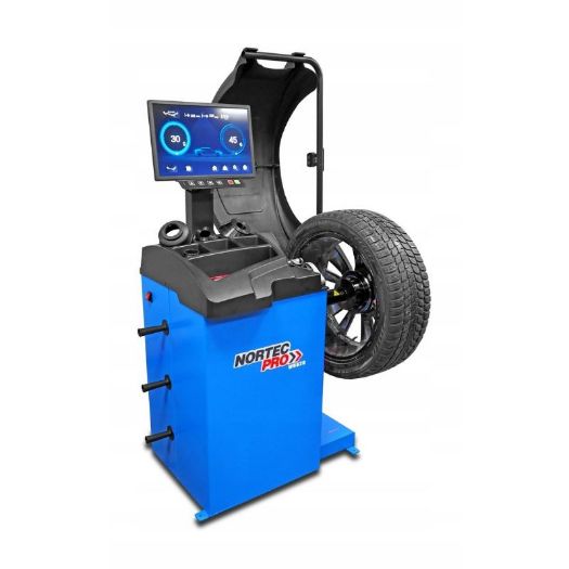Automatska balansirka kotača 10–24” s laserom i LED osvjetljenjem