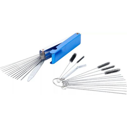 Set alata za čišćenje dizni karburatora | 16 kom