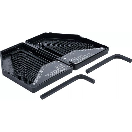 Set L-ključeva 30 kom | colni / metrički | unutarnji šesterokut