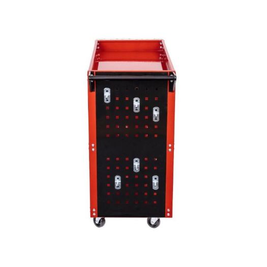 Radionička kolica, 3 police s bočnim stranicama