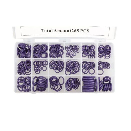 Set ljubičastih O-prstenova za klima uređaj 256 kom.