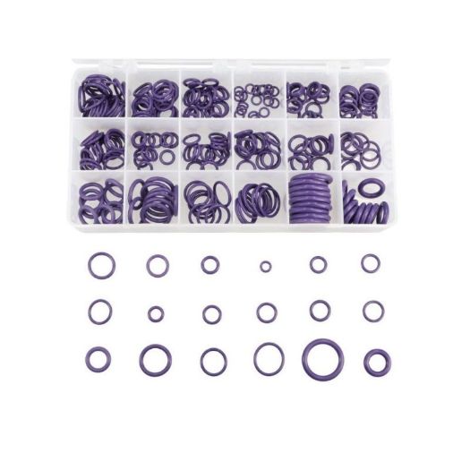 Set ljubičastih O-prstenova za klima uređaj 256 kom.